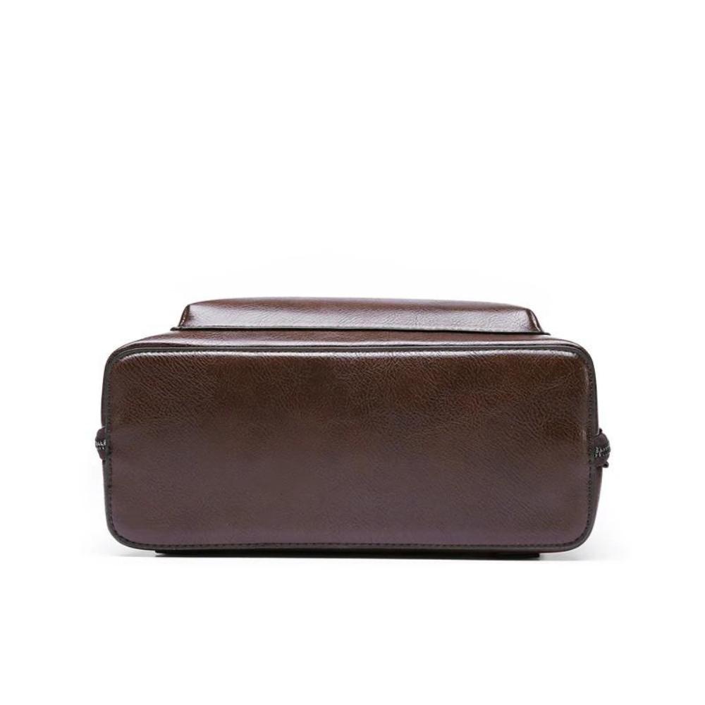 Klassischer Doppel-Zip-Rucksack - Elegantes Design