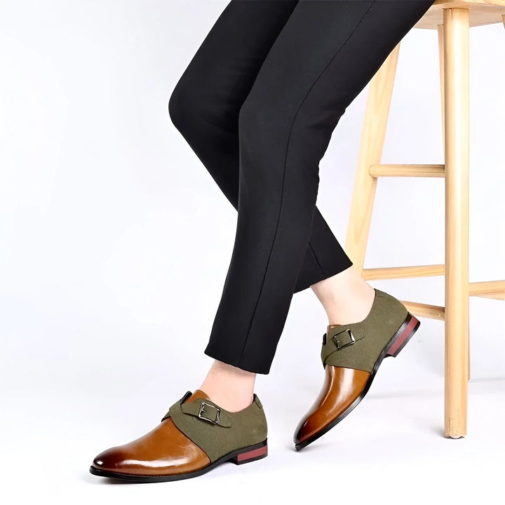 Luca Mancini Leder Schnürschuhe