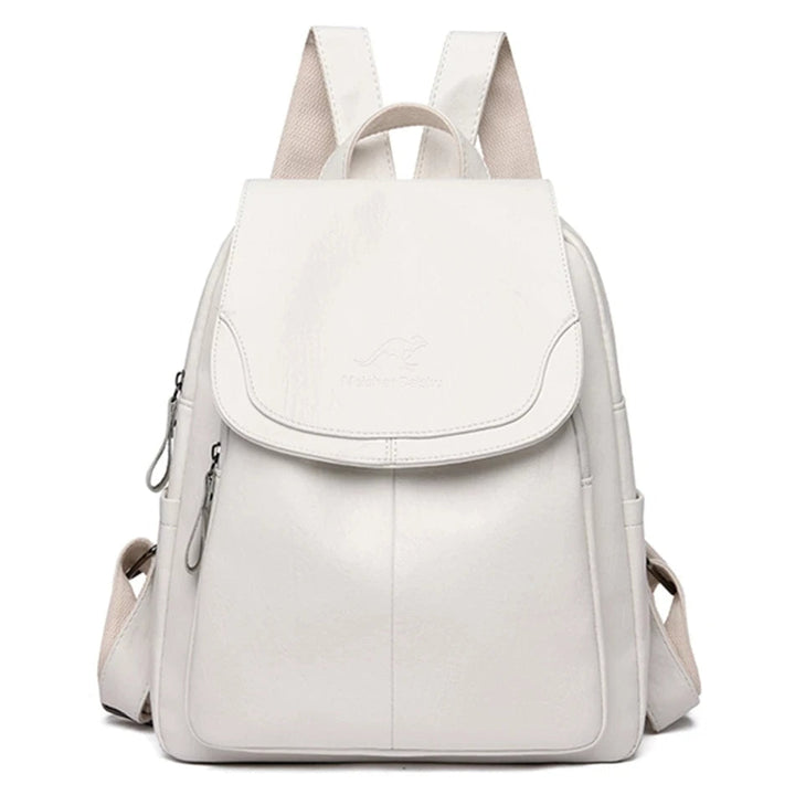 Olivia - Sicherer Leder Rucksack