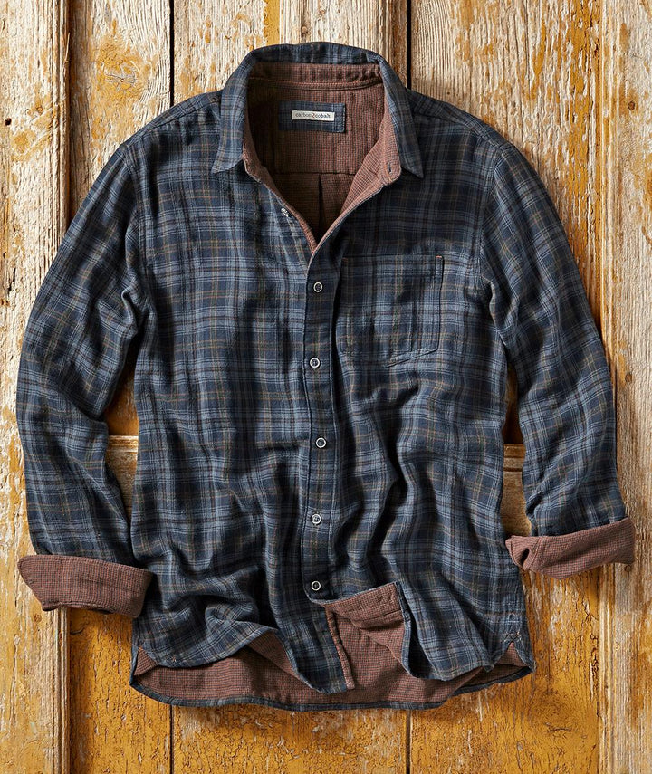 Sawyer Western Streifen Taschenhemd