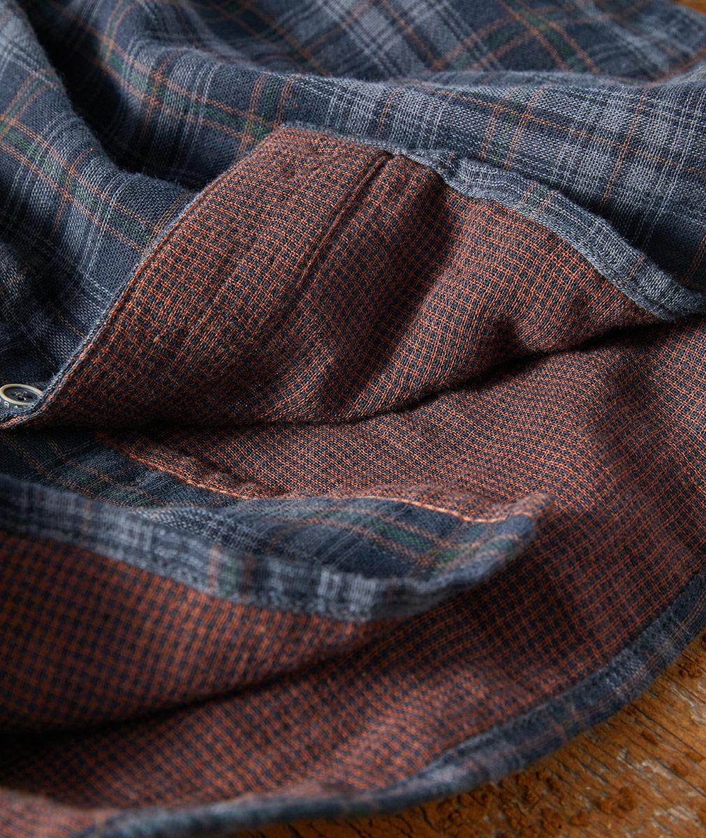 Sawyer Western Streifen Taschenhemd