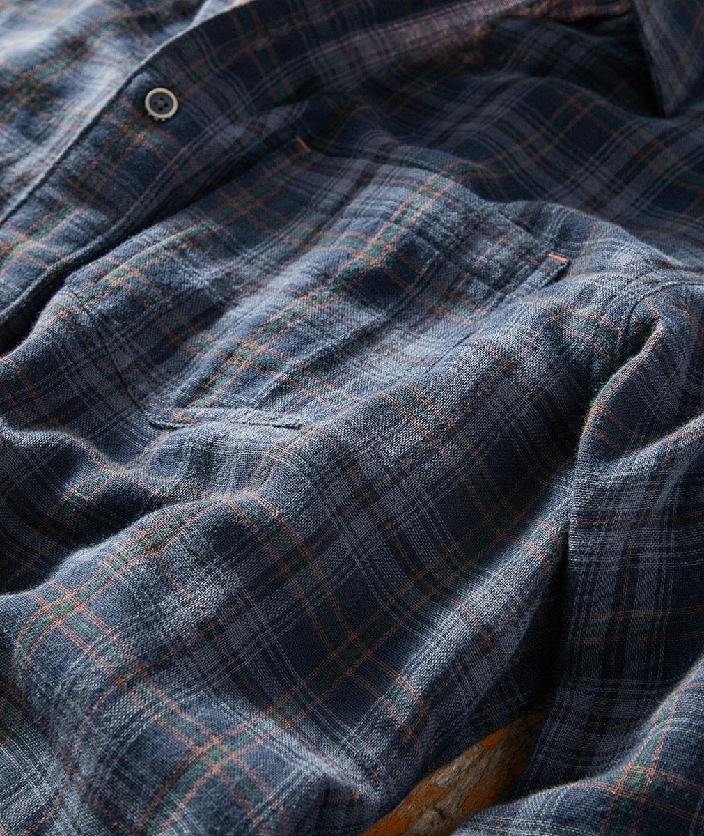 Sawyer Western Streifen Taschenhemd