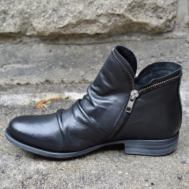 Vianne™ | Elegante Stiefeletten mit Reißverschluss