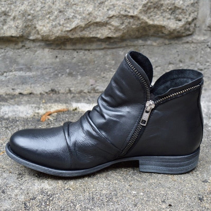 Vianne™ | Elegante Stiefeletten mit Reißverschluss