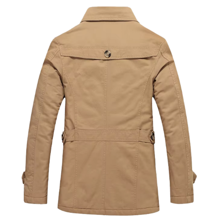 Karel – Eleganter gepolsterter Trenchcoat
