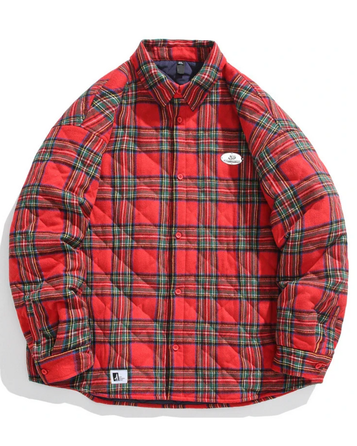 Vintage Daunenjacke aus Baumwolle