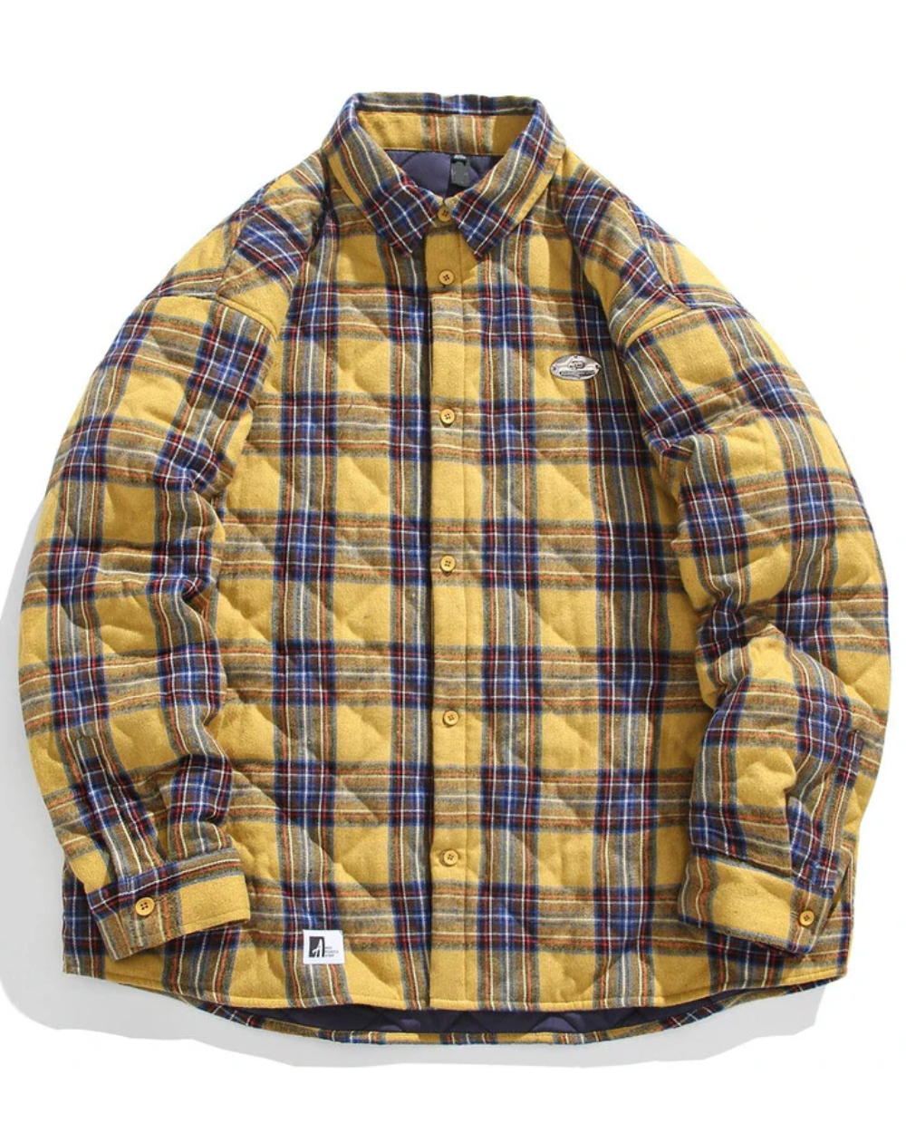 Vintage Daunenjacke aus Baumwolle