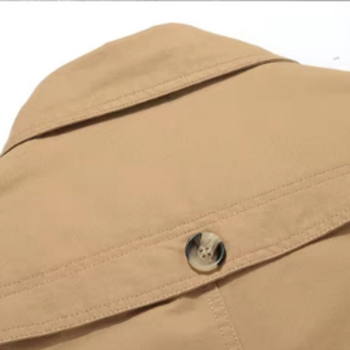 Karel – Eleganter gepolsterter Trenchcoat