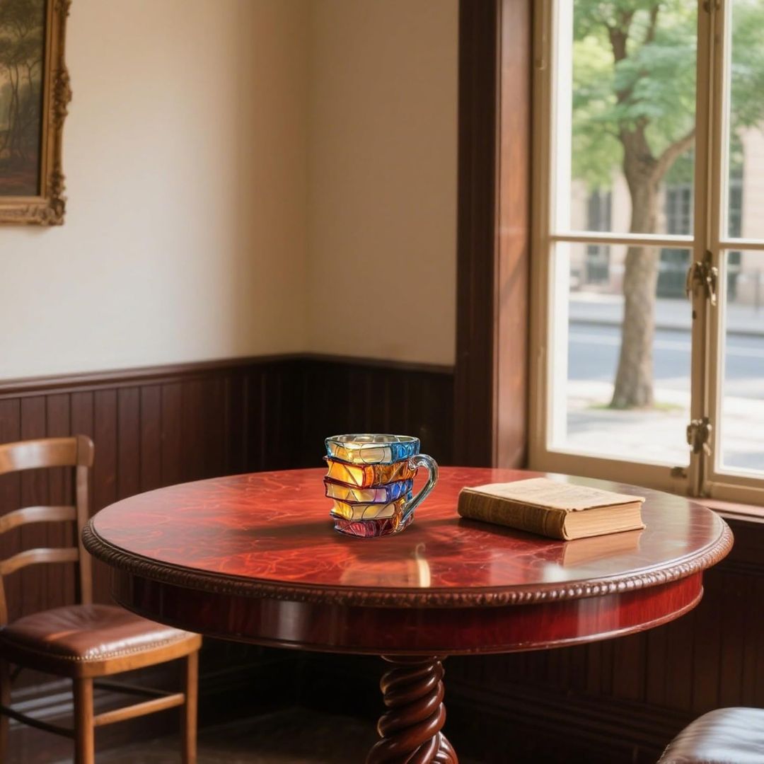 Handgemachte 3D Lesetasse Glück - Original