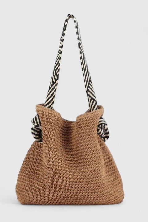 Anspruchsvolle Boho-Tasche – Warmes Braun