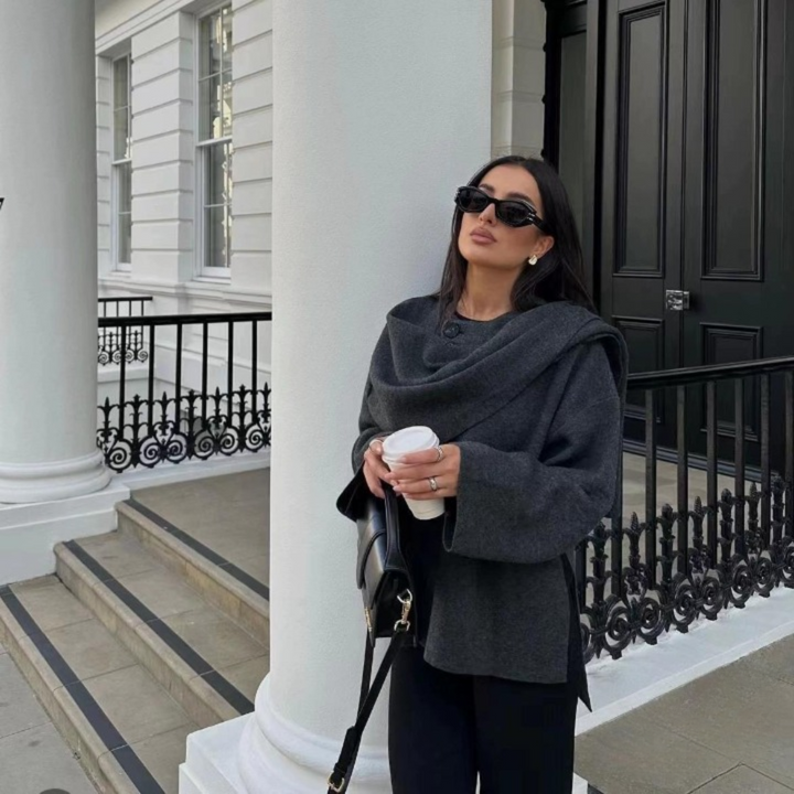 KALEIDE™ | ELEGANTER MANTEL AUS HOCHWERTIGEM STOFF