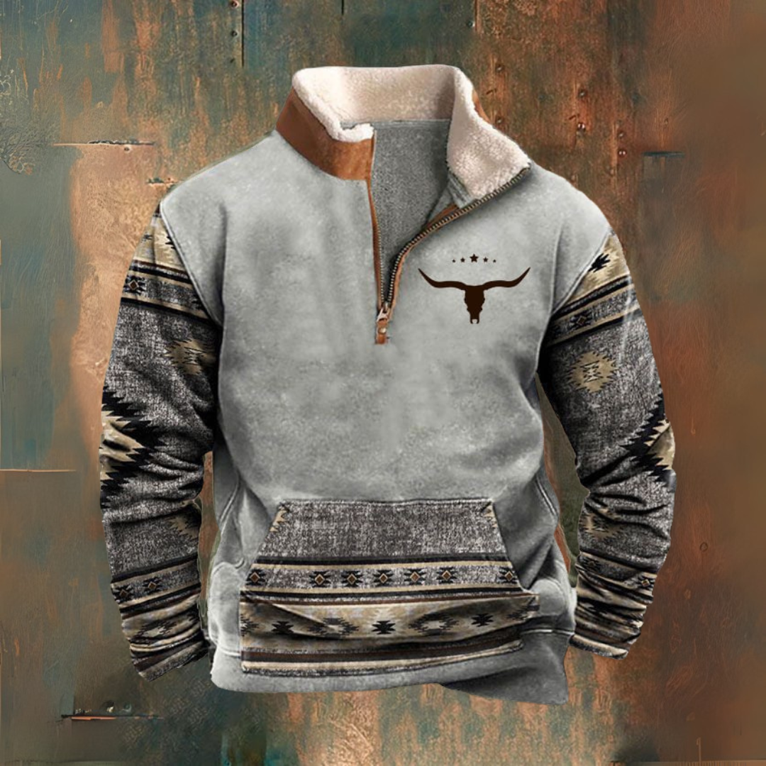 Malte - Vintage Zip Pullover