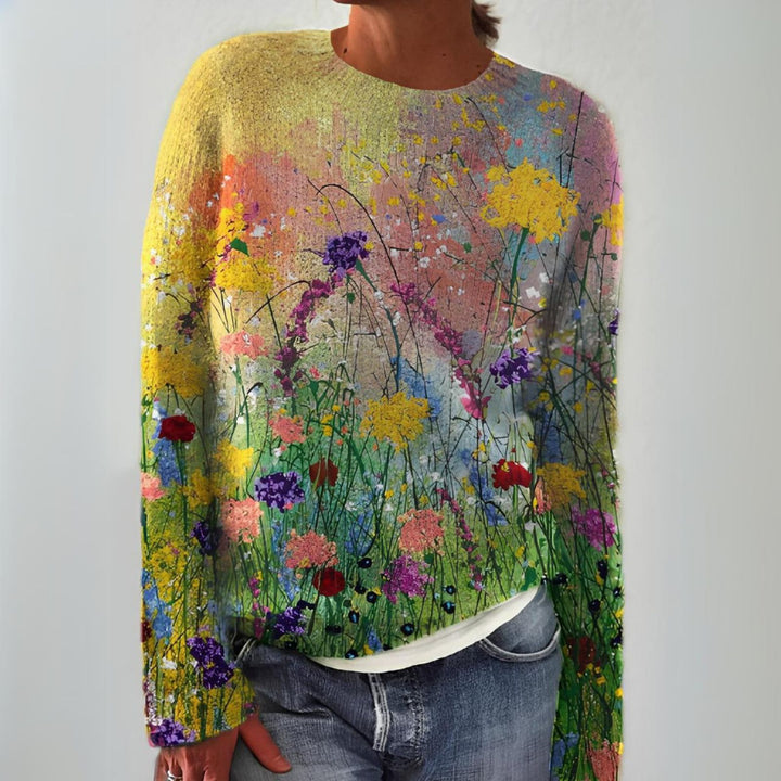 Grace | Vintage Isländischer Pullover