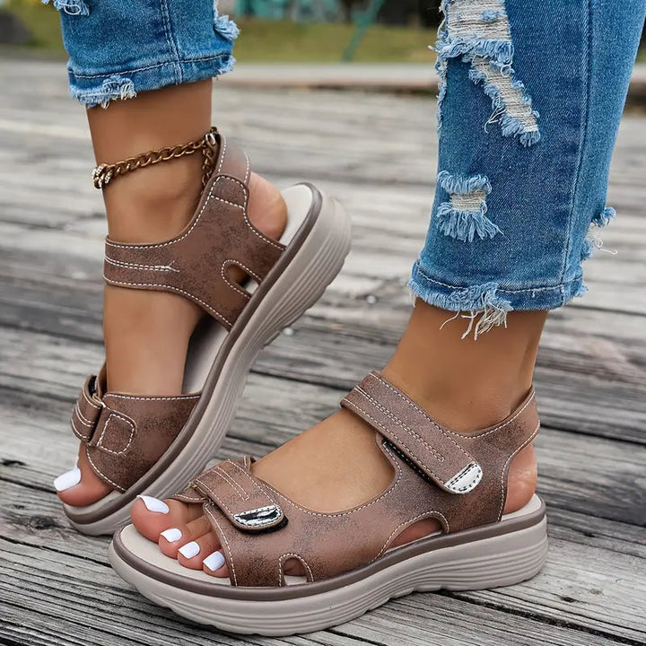 Alia™ Keilsandalen für Frauen - Ultimativer Komfort & Anpassbare Passform