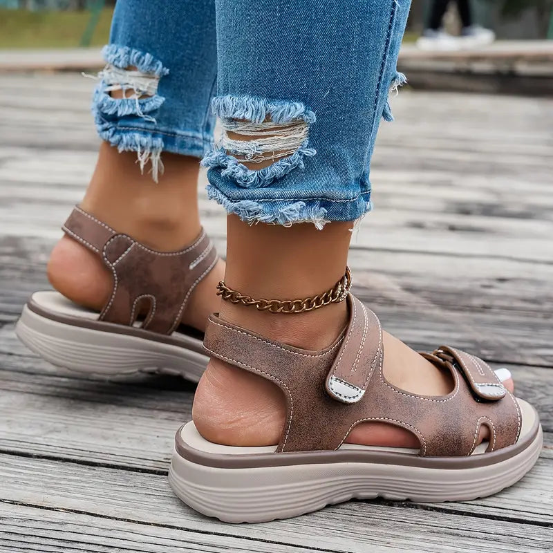 Alia™ Keilsandalen für Frauen - Ultimativer Komfort & Anpassbare Passform