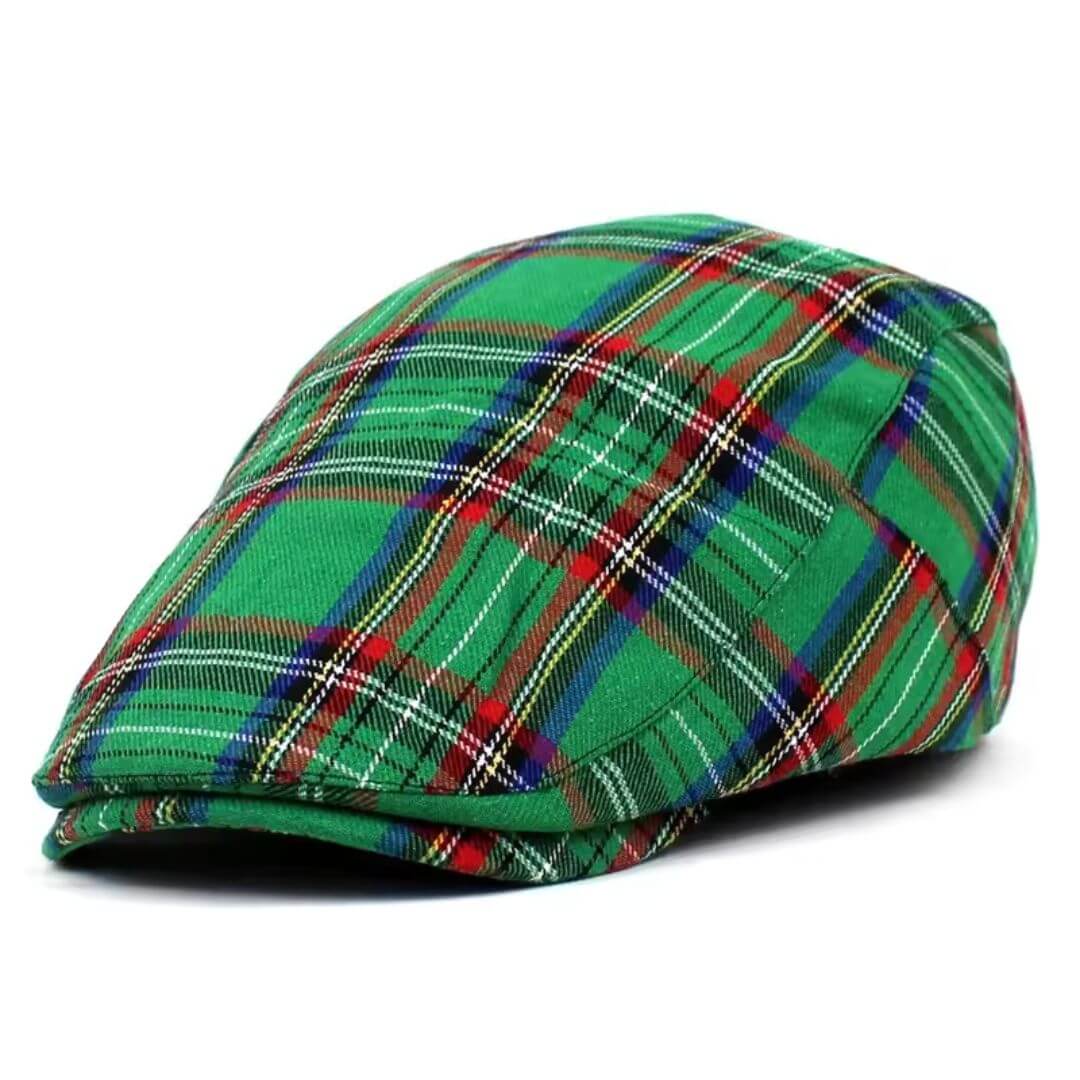 Tartan Baumwolle Ivy Cap | BOSTON