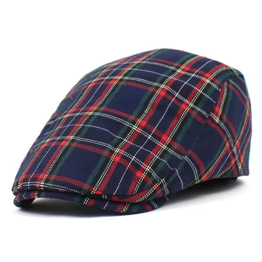Tartan Baumwolle Ivy Cap | BOSTON