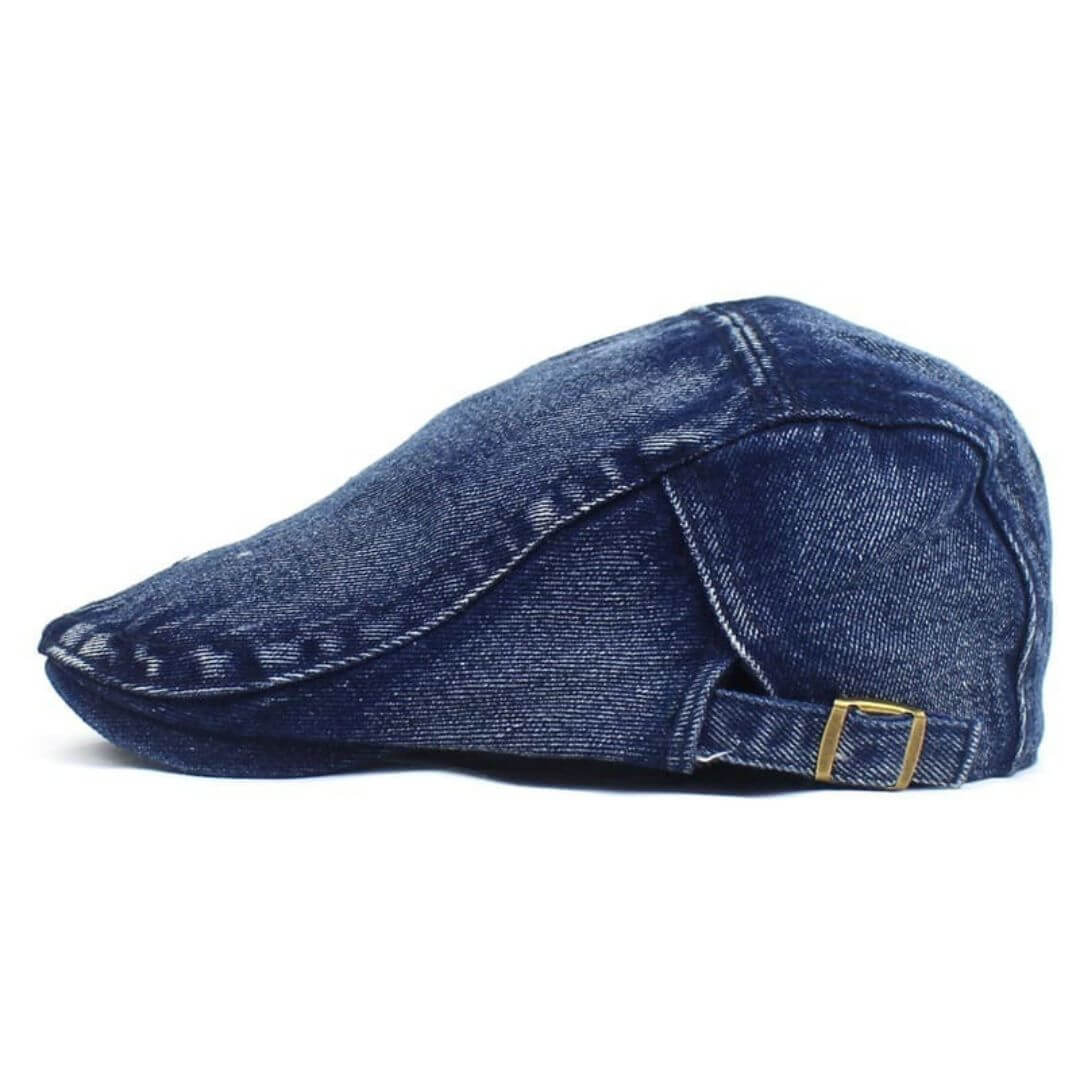 Gewaschene Denim Schirmmütze | LOGAN