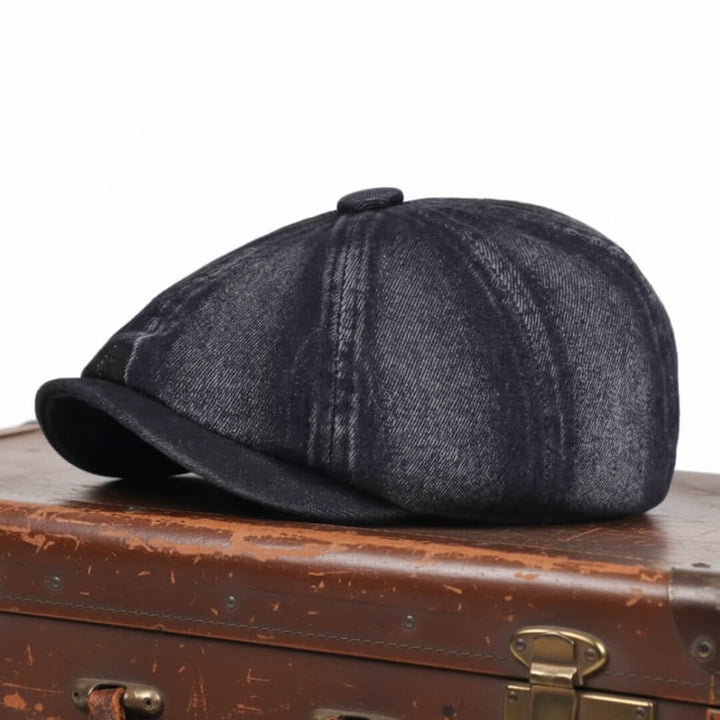 Denim Newsboy-Caps | LUZERN
