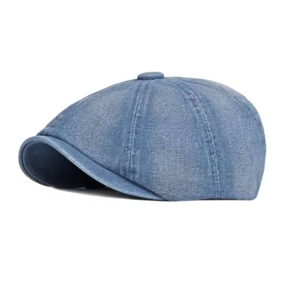 Denim Newsboy-Caps | LUZERN