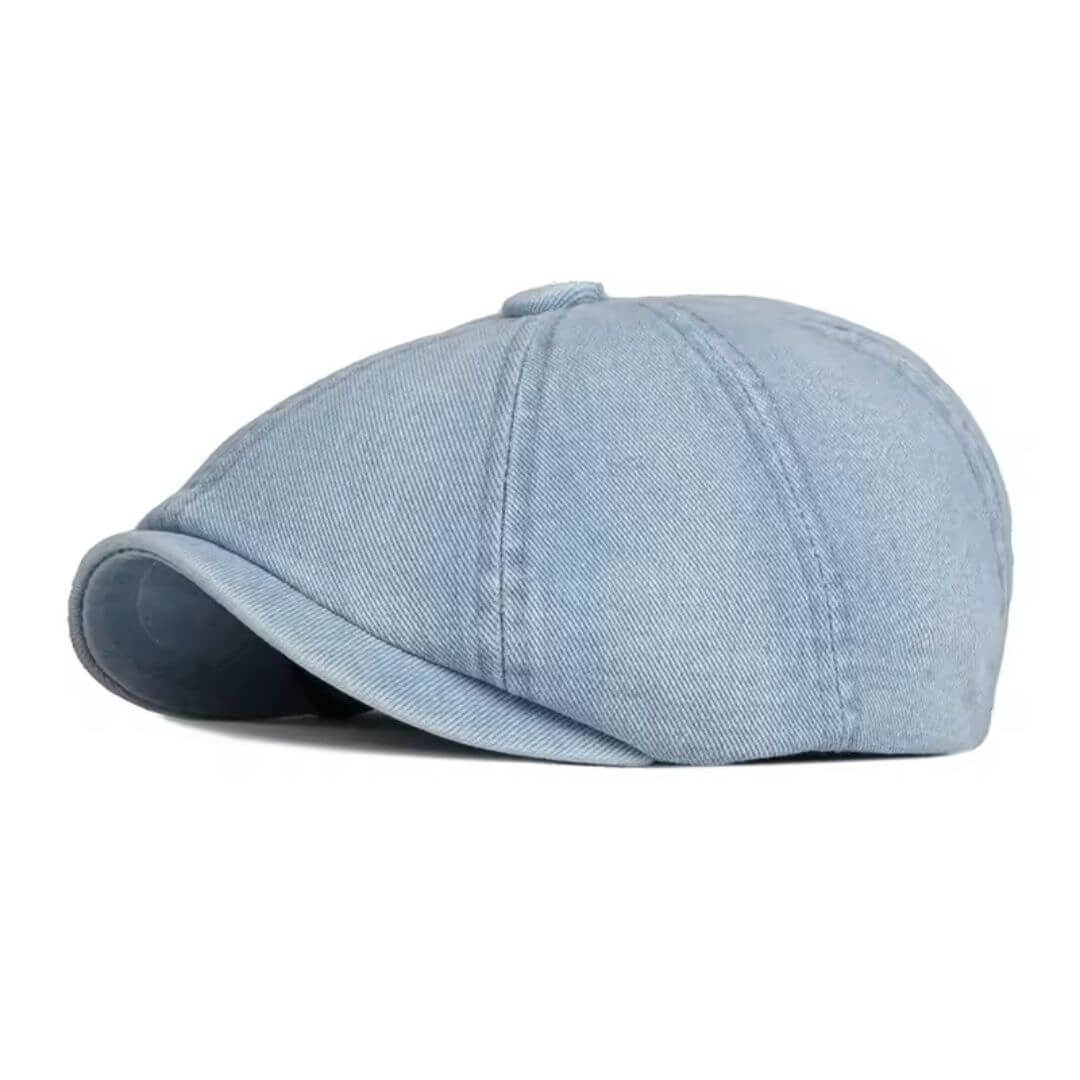 Denim Newsboy-Caps | LUZERN