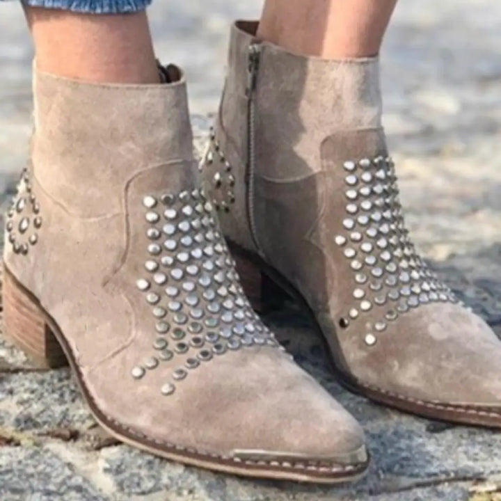 Cadence | Ankle Boots mit Nieten