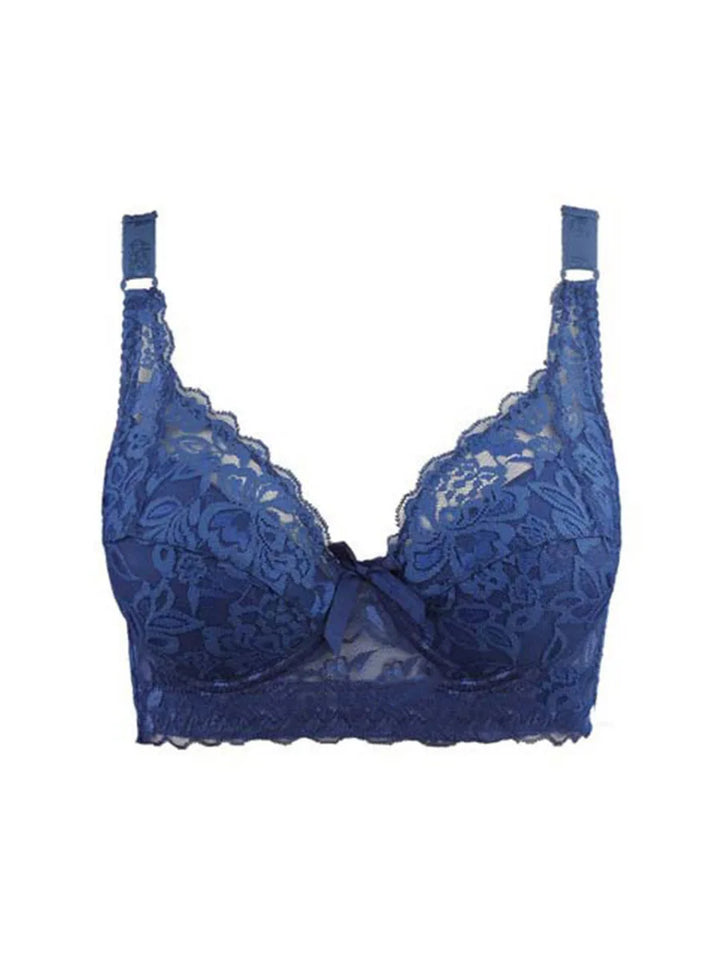 THARAH VIOLETTA – Spitze-Bralette mit Bügel & Stickerei
