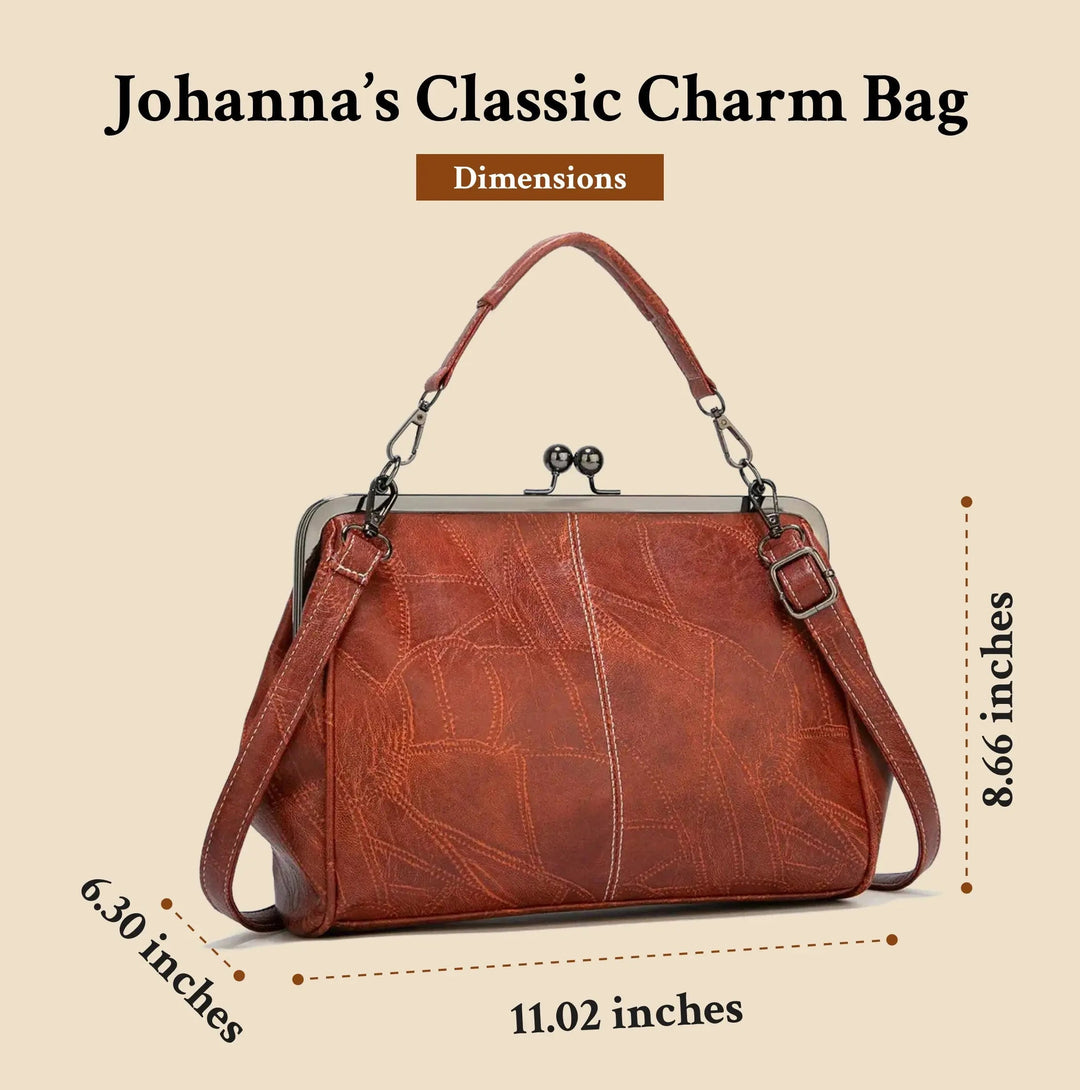 Johannas Klassischer Charme | Vintage-Ledertasche