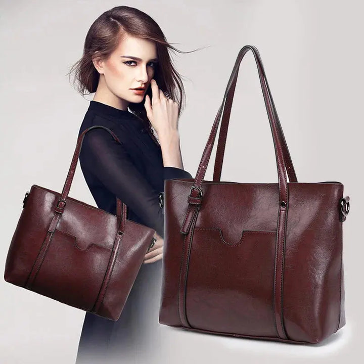 Kelley’s Verfeinerte Eleganz | Luxus Lederhandtasche