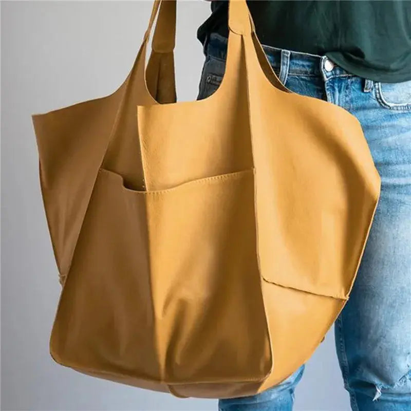 Lauras zeitlose Anziehung | Vintage-Lederhandtasche