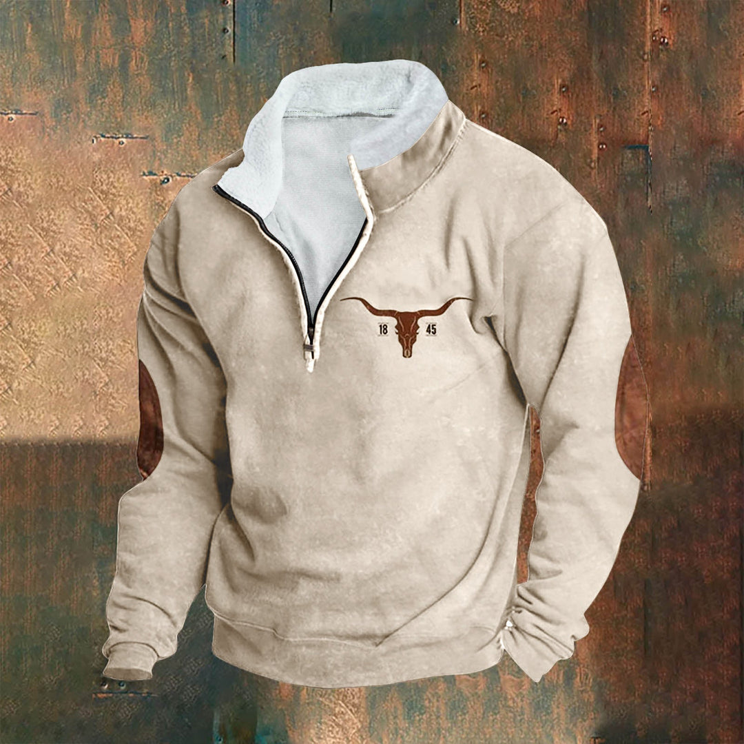 Sebastian - Vintage Zip Pullover