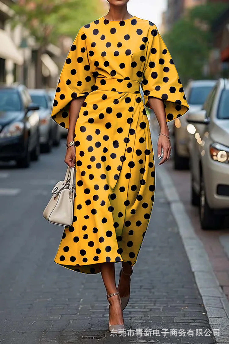 Melody™ - Elegantes Kleid mit Rundhalsausschnitt