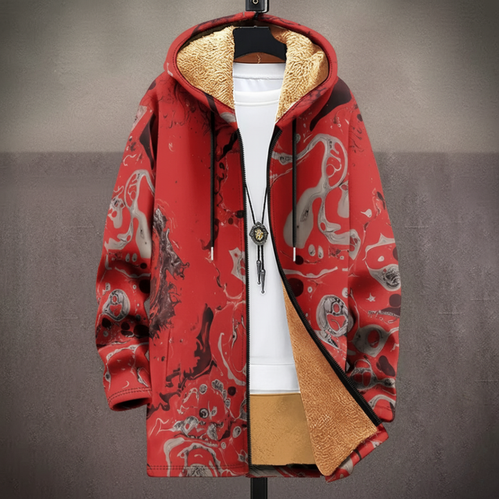 Scarlett | Ein luxuriöser Cardigan inspiriert von Kunst