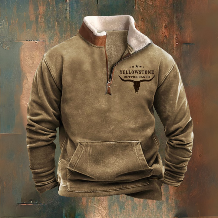 Philipp - Retro Zip-Up Pullover