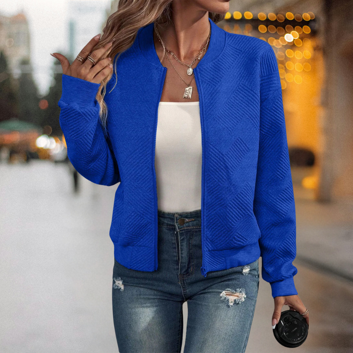 Fanny™ – Warme und Bequeme Struktur-Bomberjacke