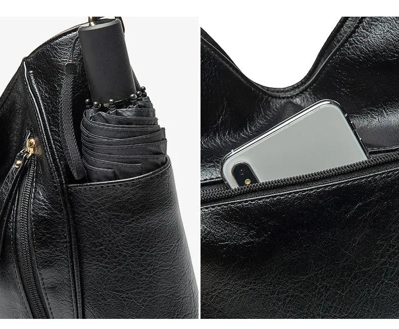 Evelyn | Elegante Lederhandtasche