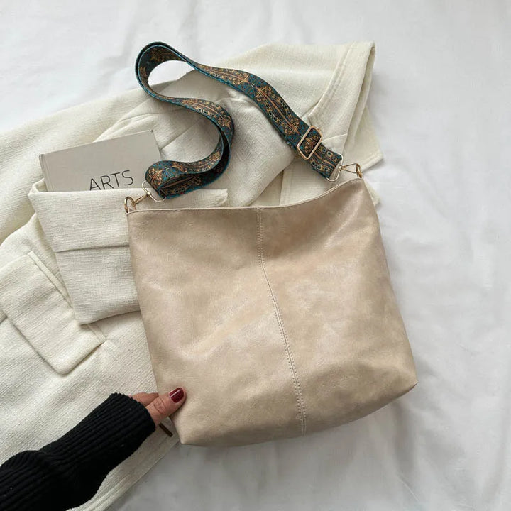 Chelsey | Leder Schultertasche