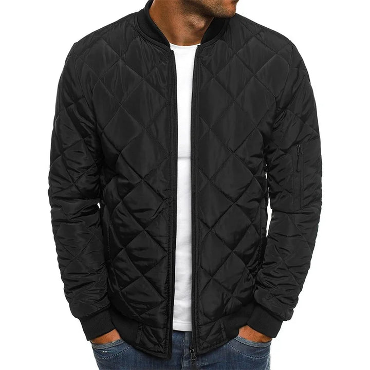 Jacob™ - Baumwolljacke mit Diamantmuster