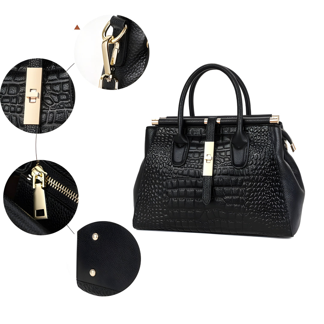 Elysian Croc Handtasche