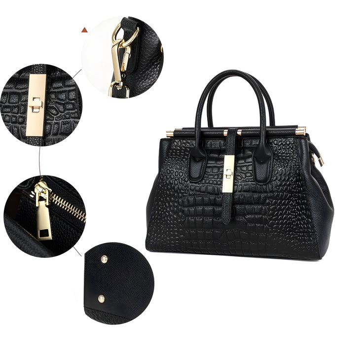 Elysian Croc Handtasche
