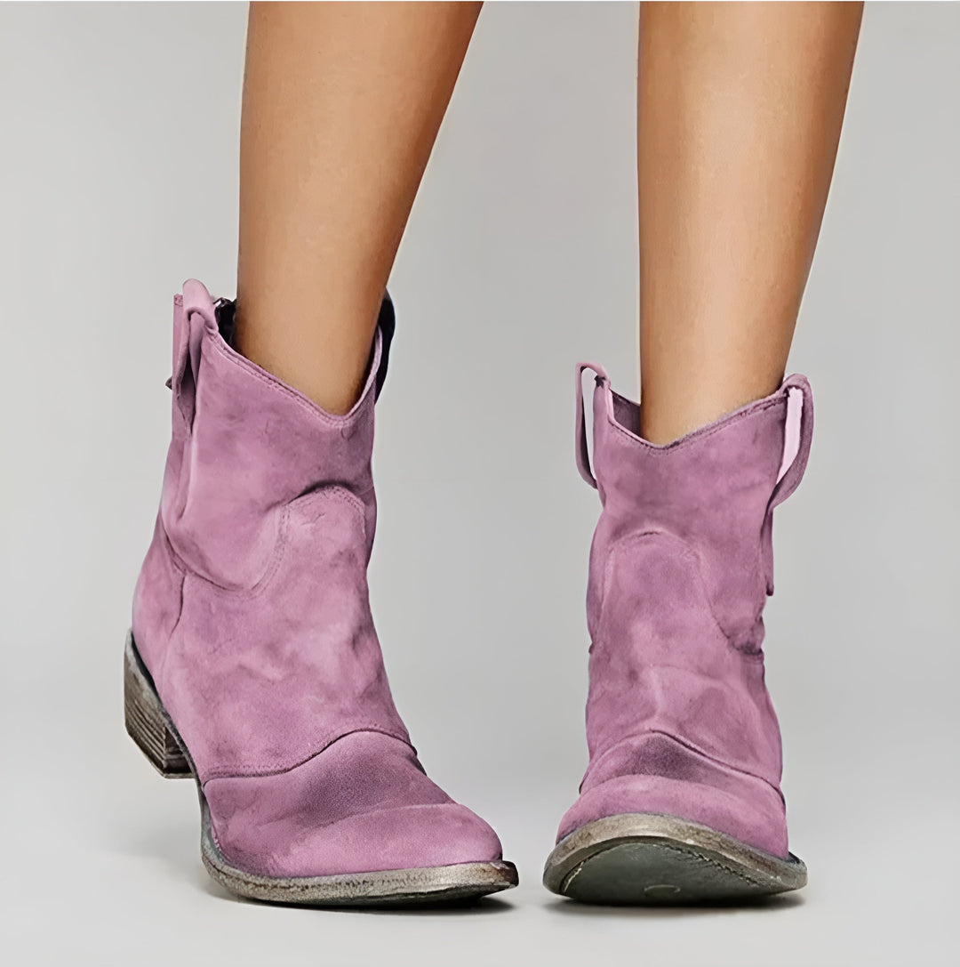 Roselle™ | Stiefeletten aus Wildleder im Boho-Stil