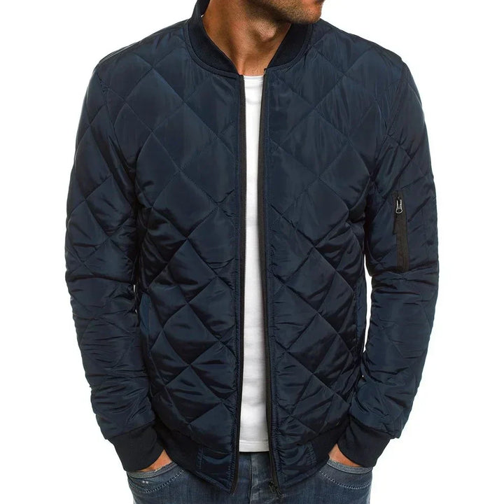 Jacob™ - Baumwolljacke mit Diamantmuster