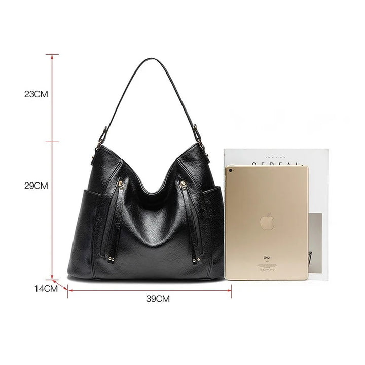 Evelyn | Elegante Lederhandtasche