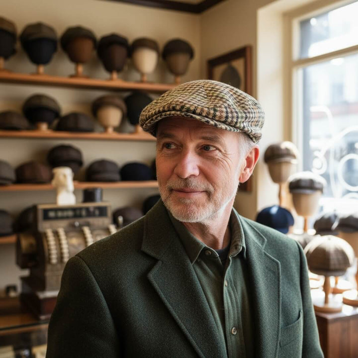 Villakläddad Schottisches Karomuster Ivy Cap | LUBBOCK