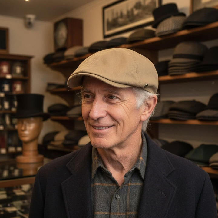 Borstad Baumwoll-Schirmmütze | ATLANTA