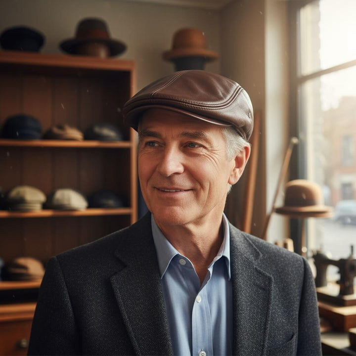 Läder Ivy-Cap | TURIN