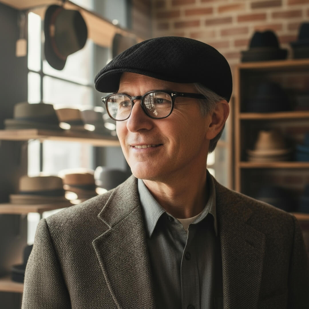 Atmungsaktive Flachkappe | CHARLESTON