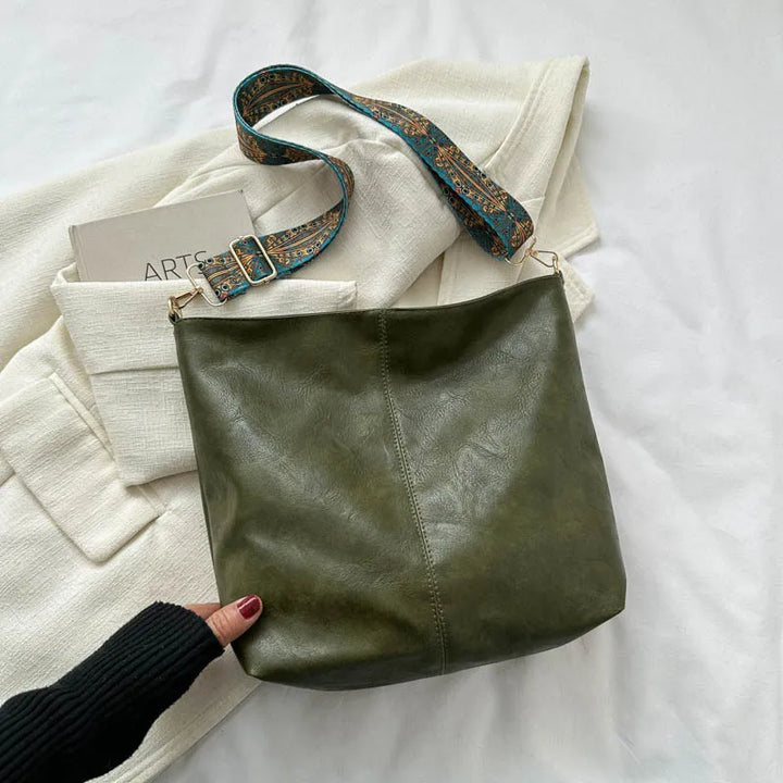 Chelsey | Leder Schultertasche