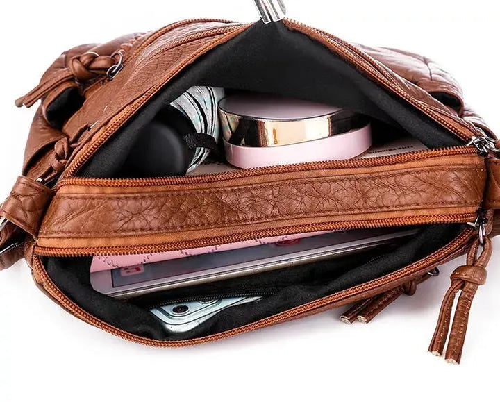 Sophias Sanfte Eleganz | Lederhandtasche