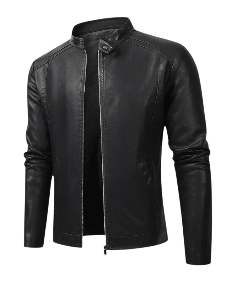 Elegante Biker-Lederjacke für Herren